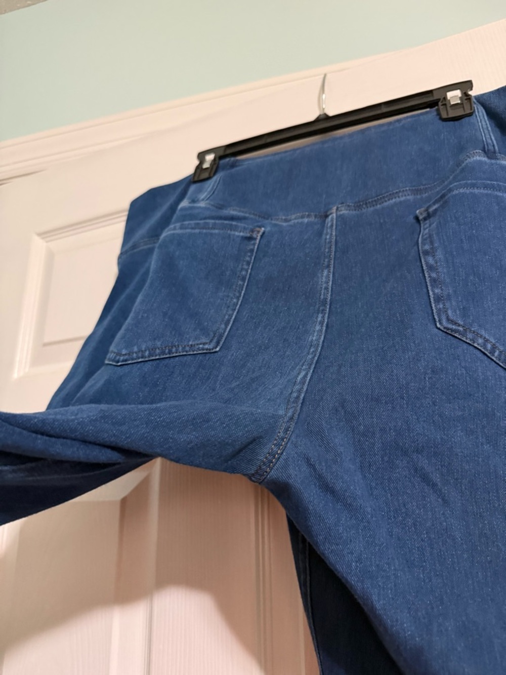 Halara Dark Blue Flared Denim Pants,brand new condition! - Picture 5 of 5